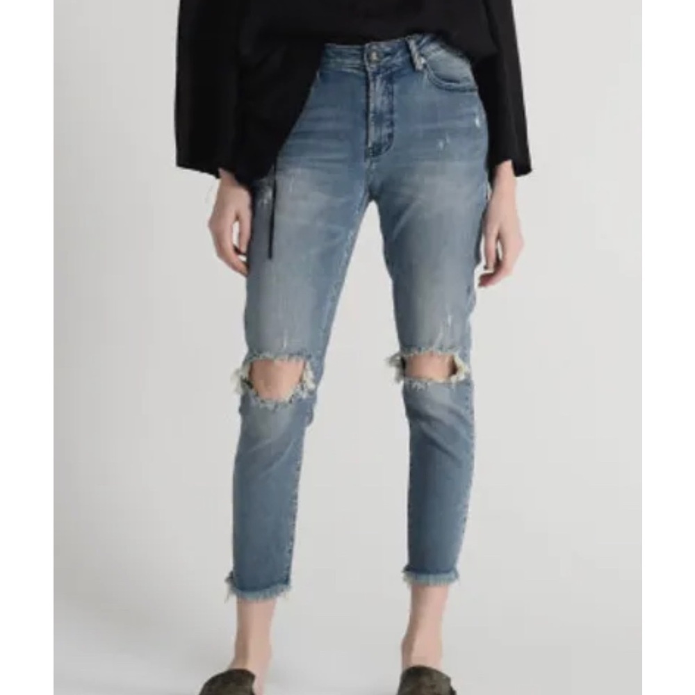 One Teaspoon by Free People Cobaine high waisted freebird Li